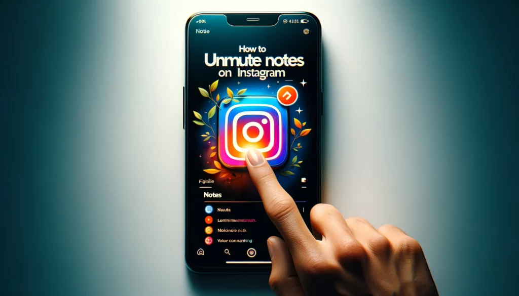 How to Unmute Notes on Instagram